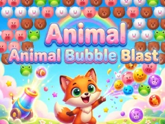 Permainan Animal Bubble Blast talian