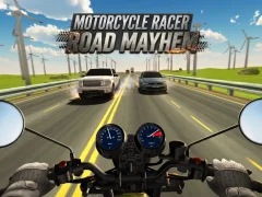 Permainan Motorcycle Racer: Road Mayhem talian
