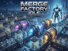 Permainan Merge Factory Idle talian