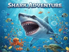 Permainan Shark Adventure talian