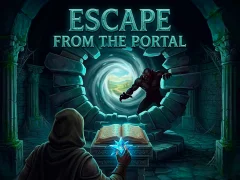 Permainan Escape from the Portal talian
