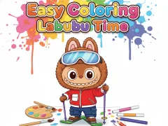 Permainan Easy Coloring Labubu Time talian