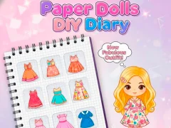 Permainan Paper Dolls DIY Diary talian