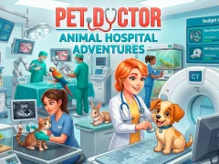Permainan Pet Doctor Animal Hospital Adventure talian