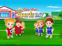 Permainan Baby Hazel. Sports day talian