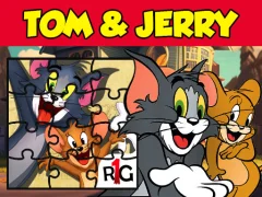 Permainan Tom & Jerry Jigsaw Puzzle talian