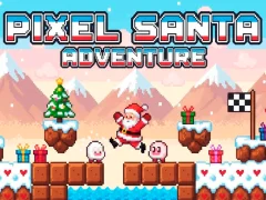 Permainan Pixel Santa Adventure talian