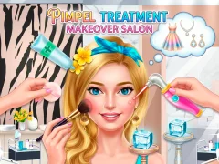 Permainan Pimple Treatment Makeover Salon talian