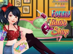 Permainan Funny Tattoo Shop talian