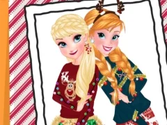 Permainan Sisters Ugly Xmas Sweater talian