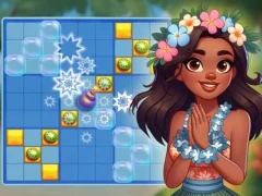 Permainan Block Puzzle Tropical Story talian
