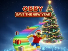 Permainan Obby Save the New Year talian