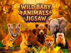 Permainan Wild Baby Animals Jigsaw talian