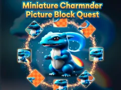 Permainan Miniature Charmander Picture Block Quest talian