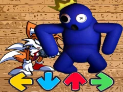 Permainan FNF Rainbow Friends Battle Mod talian