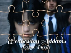 Permainan Wednesday Addams Jigsaw Puzzle talian