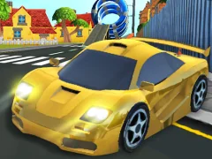 Permainan Cartoon Stunt Car talian