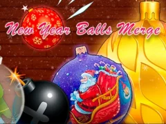 Permainan New Year Balls Merge talian