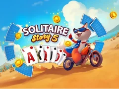 Permainan Solitaire Story TriPeaks 5 talian