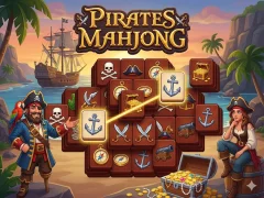 Permainan Pirates Mahjong talian