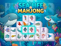 Permainan Sea life mahjong talian