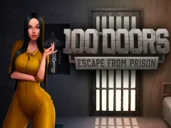 Permainan 100 Doors Escape from Prison talian