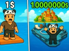 Permainan Roblox: Raft Tycoon talian