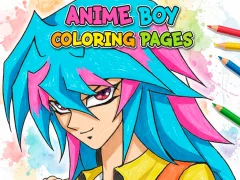 Permainan Anime Boy Coloring Pages talian