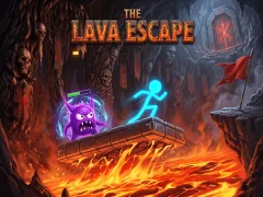 Permainan The Lava Escape talian
