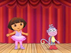 Permainan Dora's Ballet Adventures talian