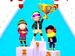 Permainan Fun Race On Ice talian