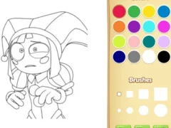 Permainan Pomni Coloring Book For Kids talian