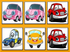 Permainan Funny Cars Memory talian
