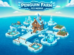 Permainan Penguin Farm - Ice Merge talian