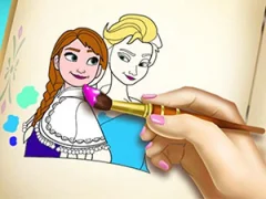 Permainan Ice Kingdom Coloring Book talian