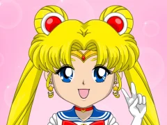 Permainan Sailor Scouts Avatar Maker talian