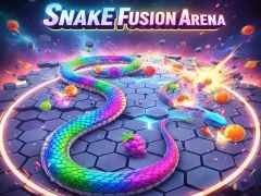 Permainan Snake Fusion Arena talian