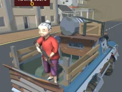 Permainan Grandma with Machine Gun Apocalypsis talian