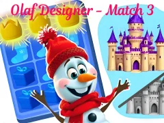 Permainan Olaf Designer - Match 3 talian