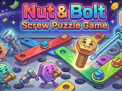 Permainan Nut & Bolt Screw Puzzle Game talian