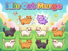 Permainan Idlle Cat Merge talian