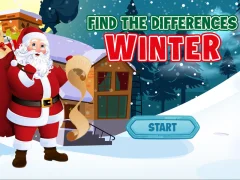 Permainan Find The Differences Winter talian