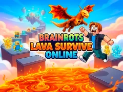 Permainan Brainrots Lava Survive Online talian