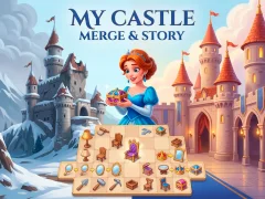 Permainan My Castle. Merge & Story talian