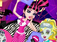 Permainan Monster Slumber Party Funny Faces talian