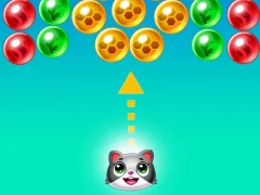 Permainan Save the cats Bubble shooter talian