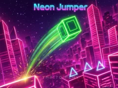 Permainan Neon Jumper talian