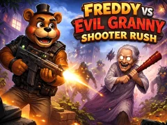 Permainan Freddy vs Evil Granny Shooter Rush talian