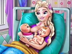 Permainan Ice Queen Twins Birth talian