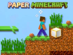 Permainan Paper Minecraft talian